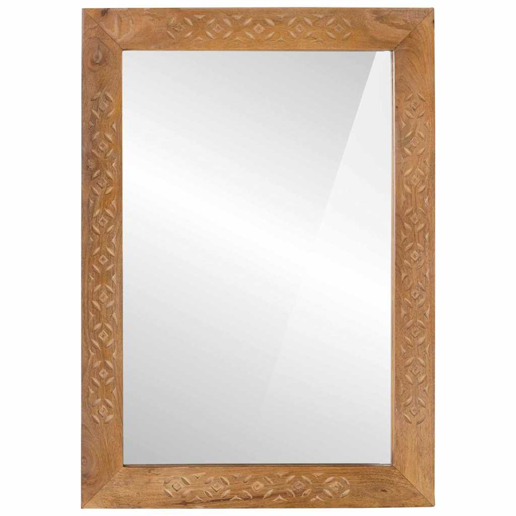 Maison Exclusive - Wandspiegel 70 X 50 Cm Ingenieurholz Und Glas