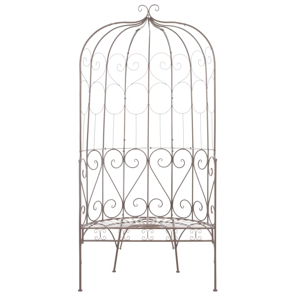 Maison Exclusive - Gartenbank 95 Cm Eisen Antik Braun