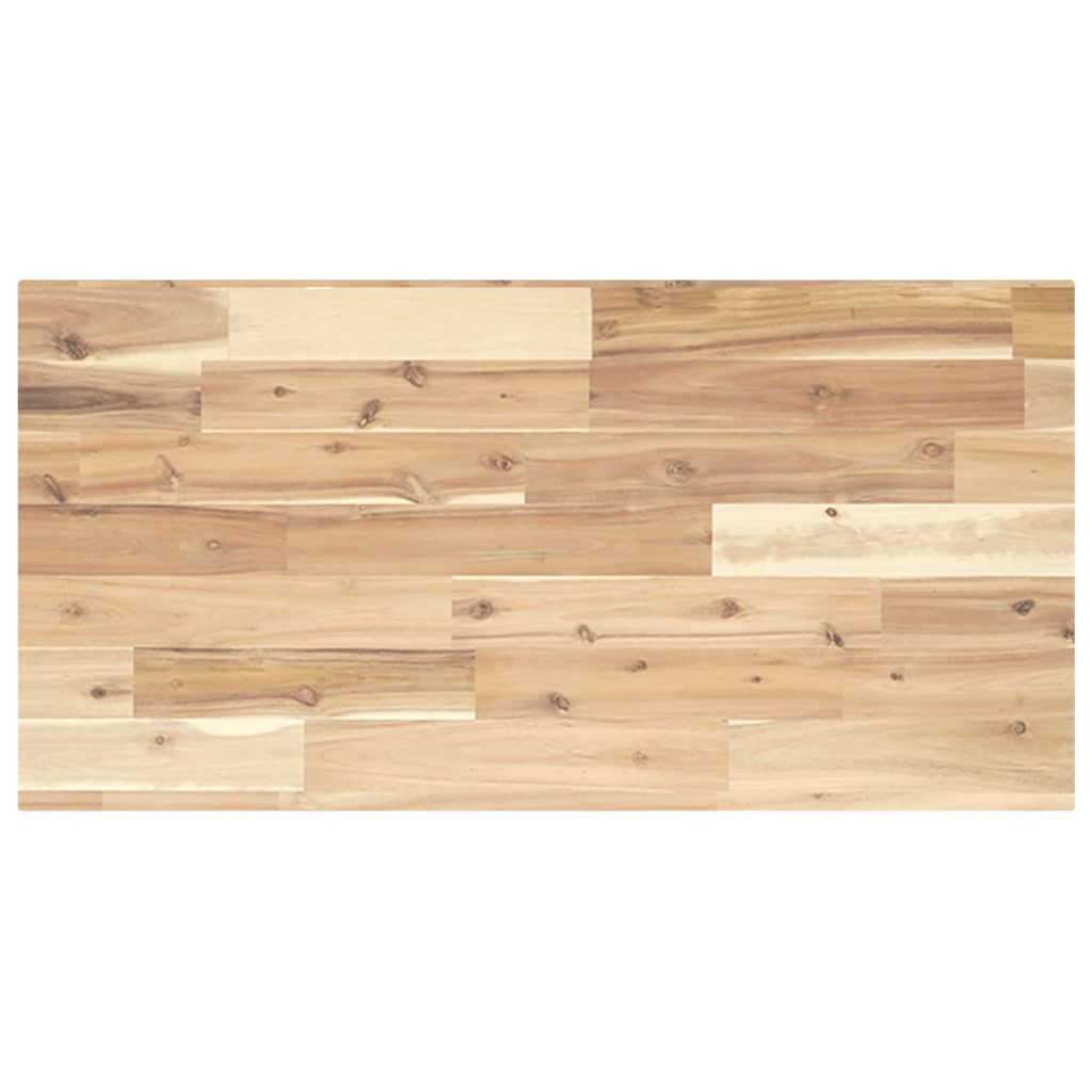 Maison Exclusive - Tischplatte 100x40x2 Cm Rechteckig Massivholz