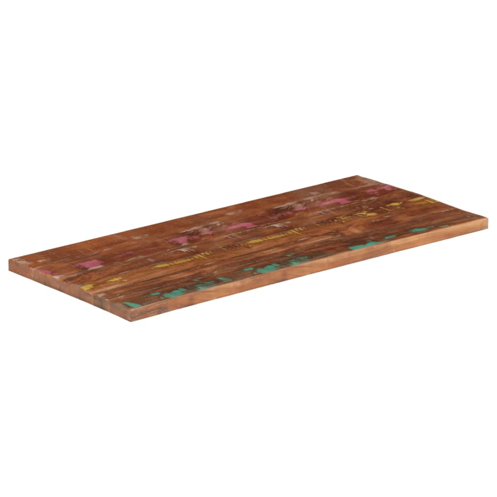 Maison Exclusive - Tischplatte 100x70x2,5 Cm Rechteckig Altholz M