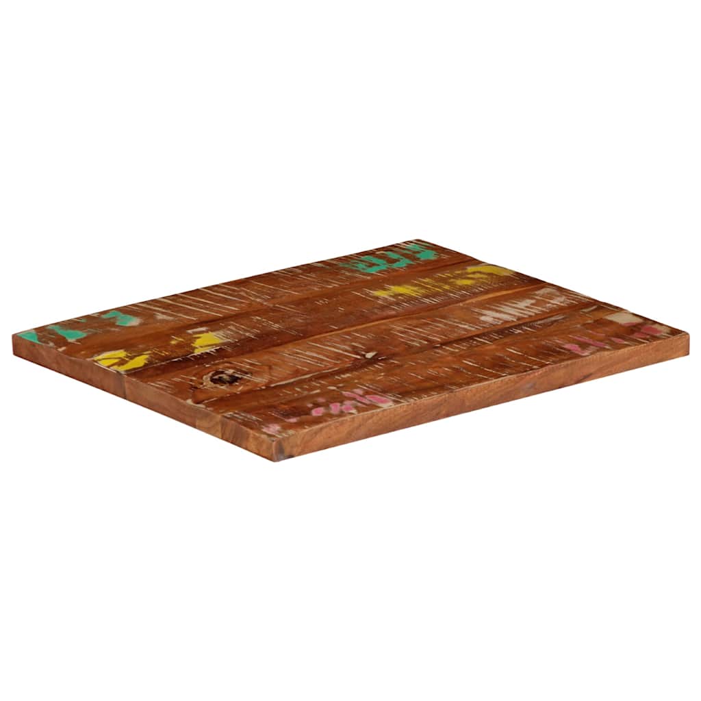 Maison Exclusive - Tischplatte 60x50x2,5 Cm Rechteckig Altholz Ma