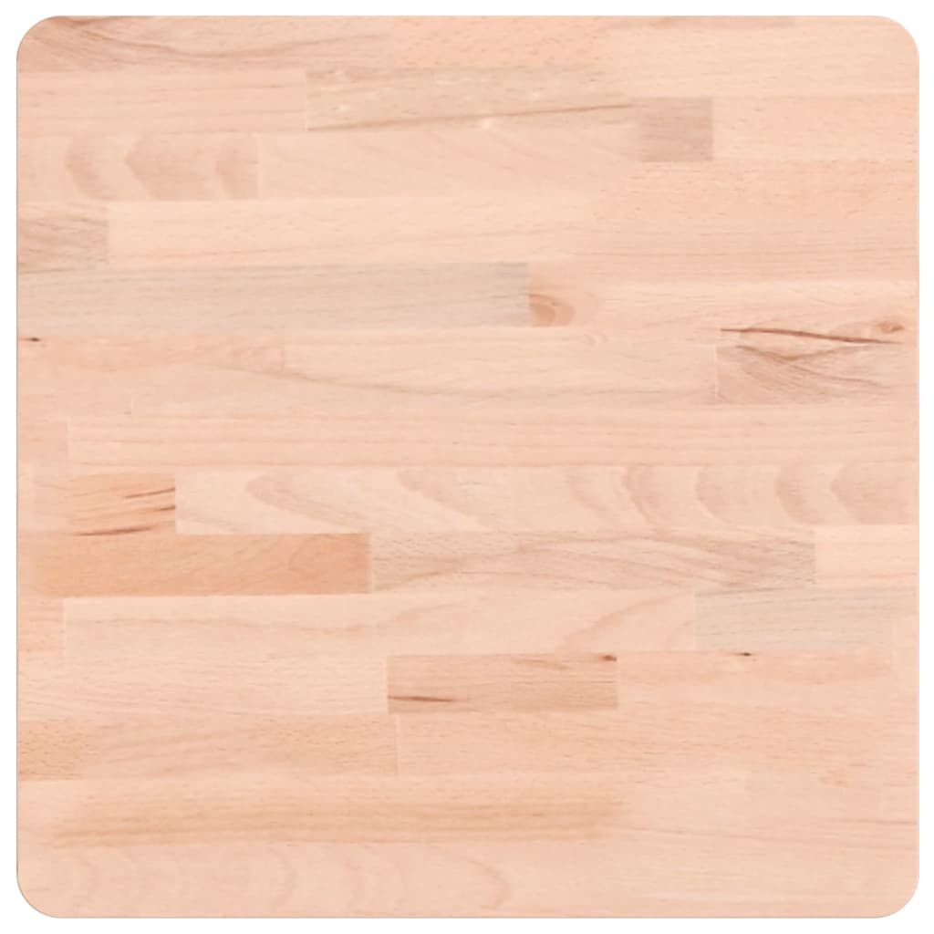 Maison Exclusive - Tischplatte 40x40x2,5 Cm Quadratisch Massivhol