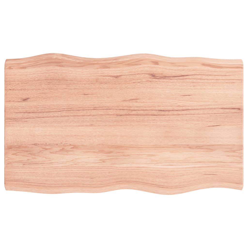 Maison Exclusive - Tischplatte 100x60x(2-4) Cm Massivholz Behande
