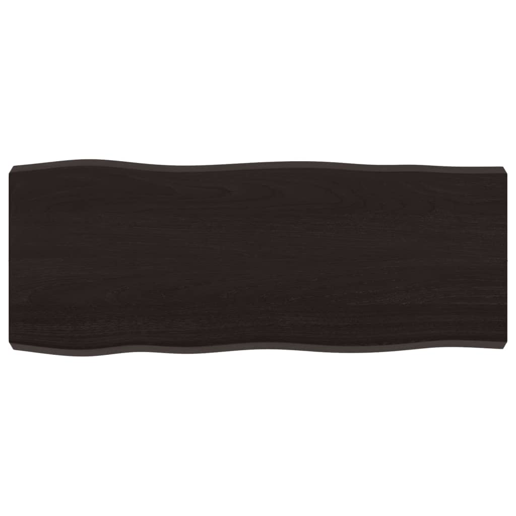 Maison Exclusive - Tischplatte 100x40x(2-6) Cm Massivholz Behande