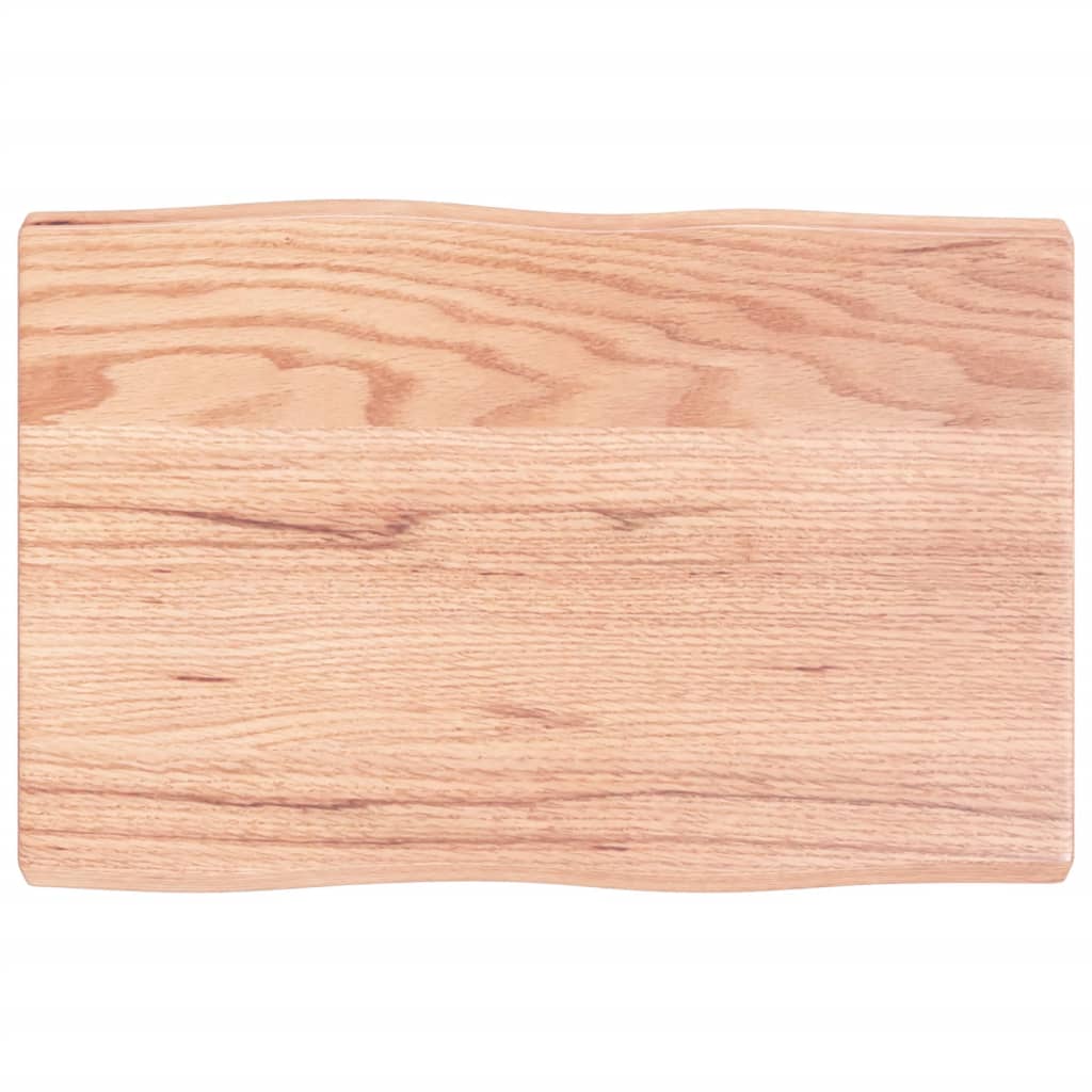 Maison Exclusive - Tischplatte 60x40x(2-4) Cm Massivholz Behandel