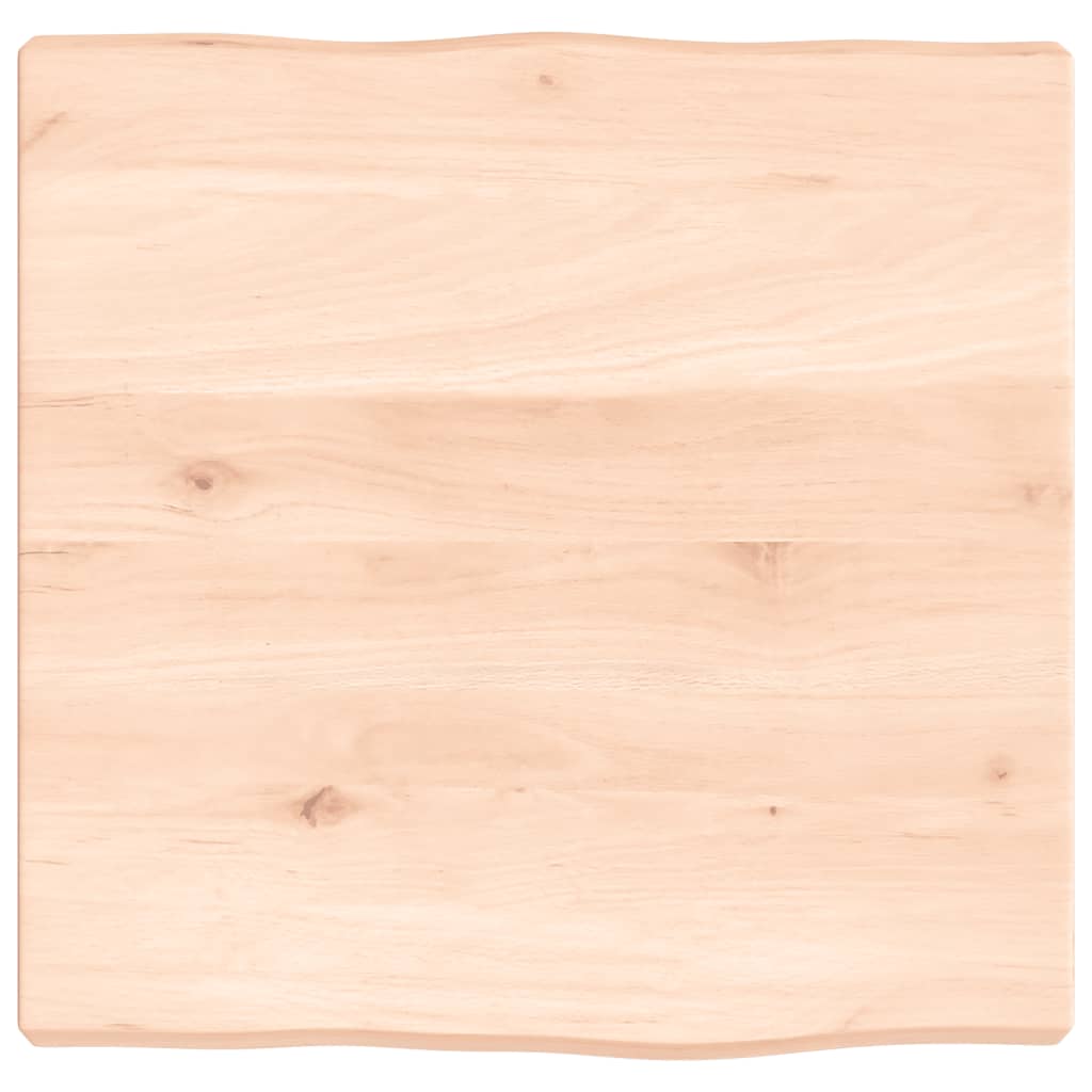 Maison Exclusive - Tischplatte 40x40x(2-4) Cm Massivholz Unbehand