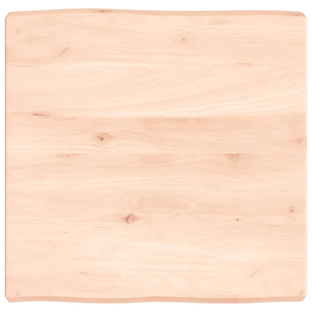 Maison Exclusive - Tischplatte 60x60x(2-6) Cm Massivholz Unbehand