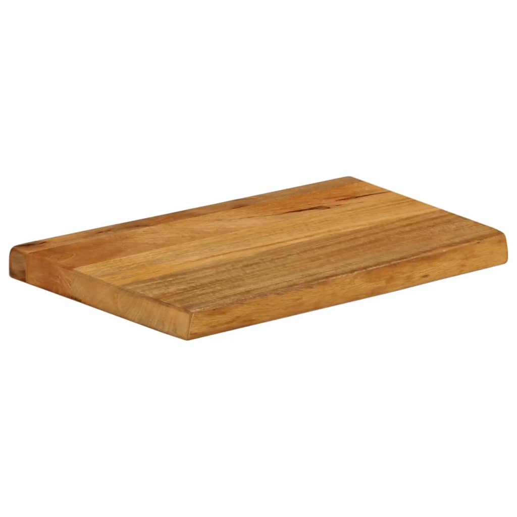 Maison Exclusive - Tischplatte Mit Baumkante 40x30x3,8 Cm Massivh