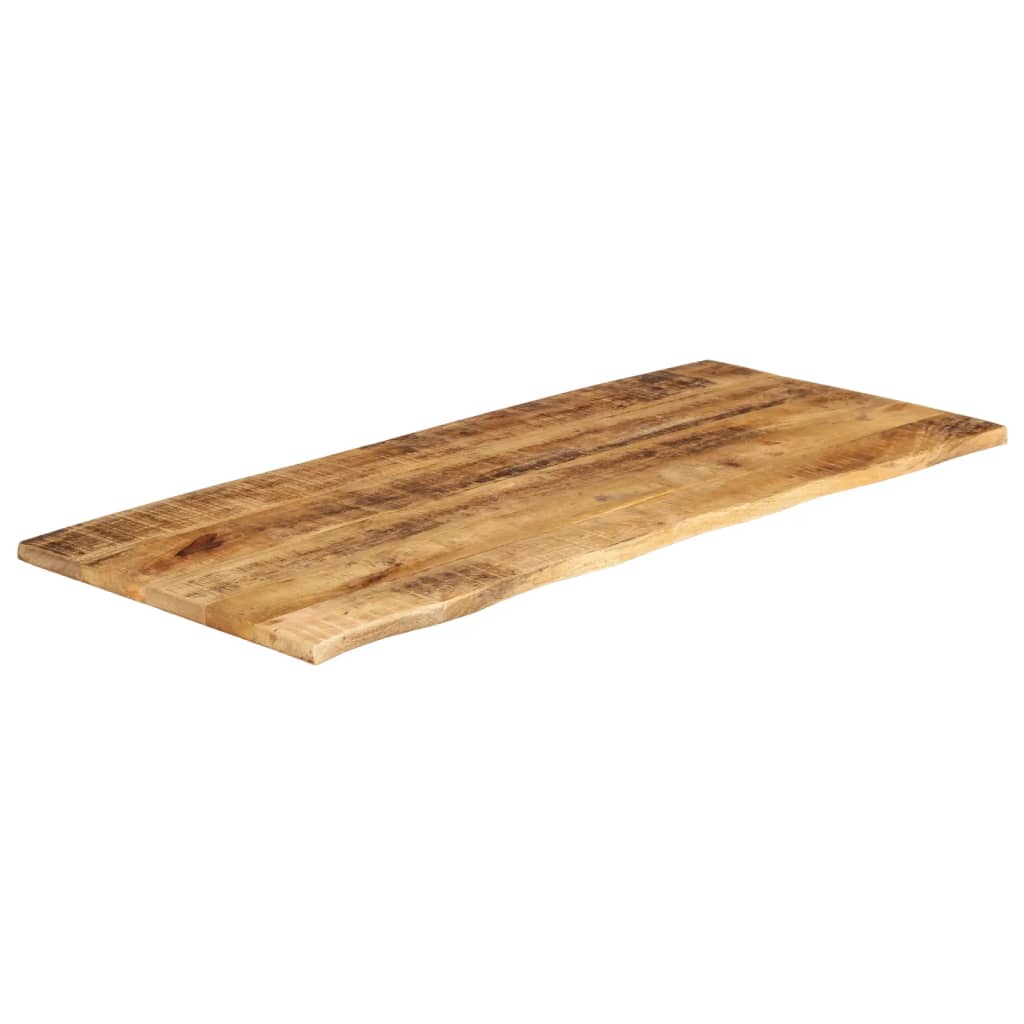 Maison Exclusive - Tischplatte 140x60x3,8 Cm Baumkante Massivholz