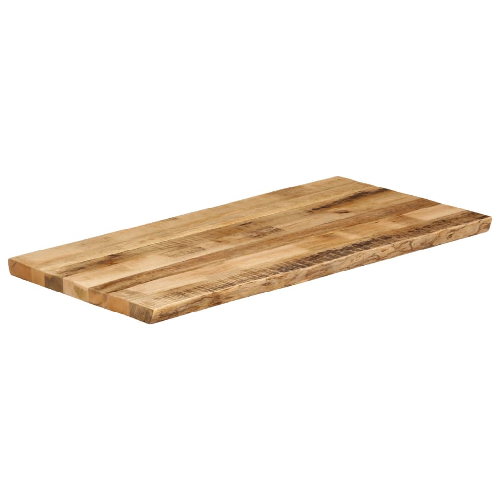 Maison Exclusive - Tischplatte Mit Baumkante 120x60x3,8 Cm Raues