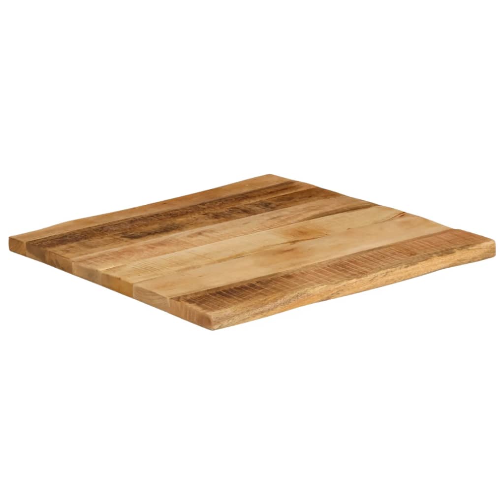 Maison Exclusive - Tischplatte Mit Baumkante 60x60x3,8 Cm Raues M