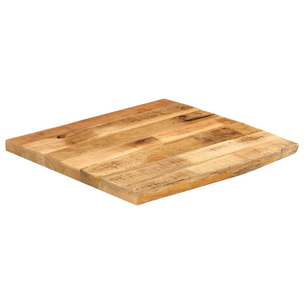Maison Exclusive - Tischplatte 40x40x2,5 Cm Baumkante Massivholz