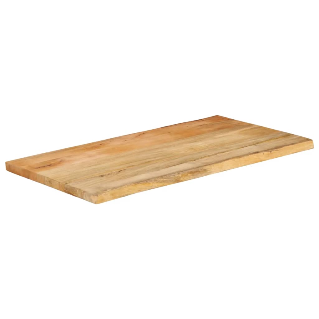 Maison Exclusive - Tischplatte Mit Baumkante 110x60x2,5 Cm Massiv