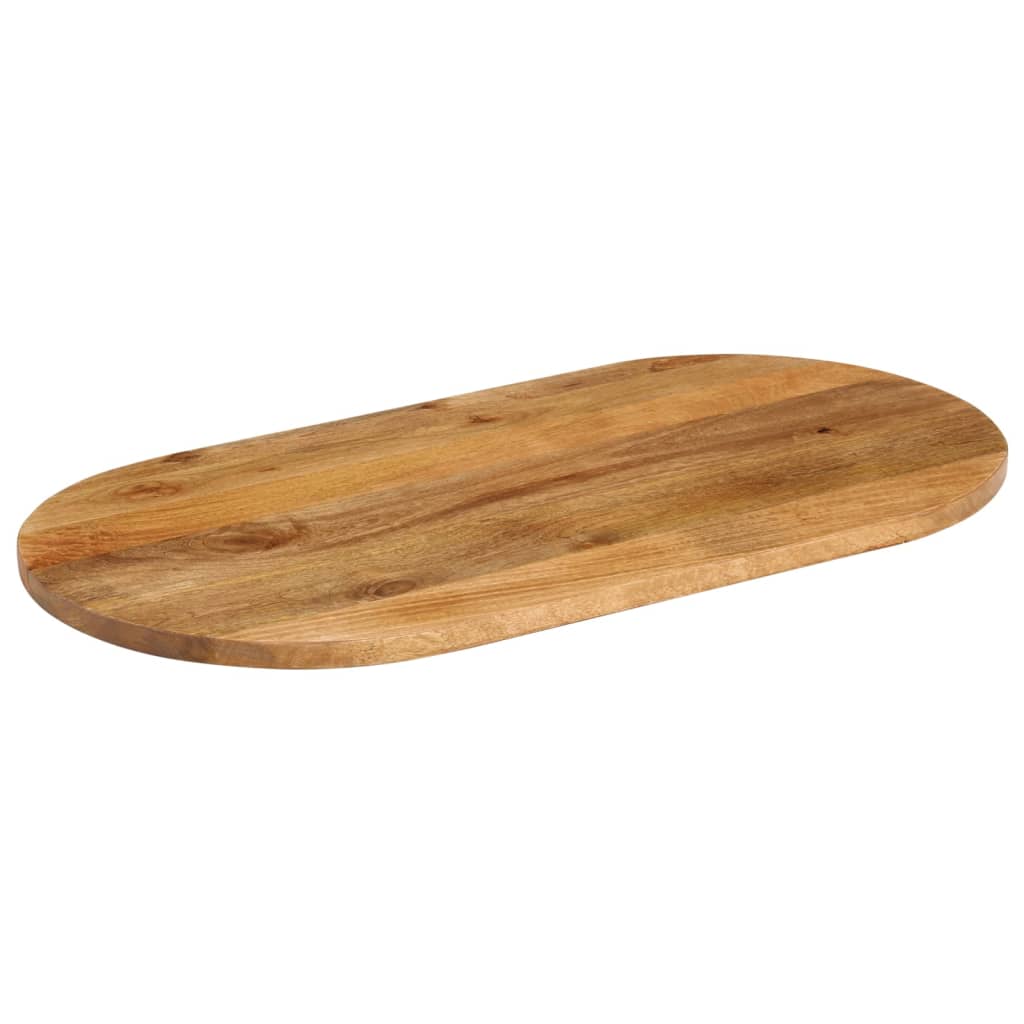 Maison Exclusive - Tischplatte 110x40x3,8 Cm Oval Massivholz Mang