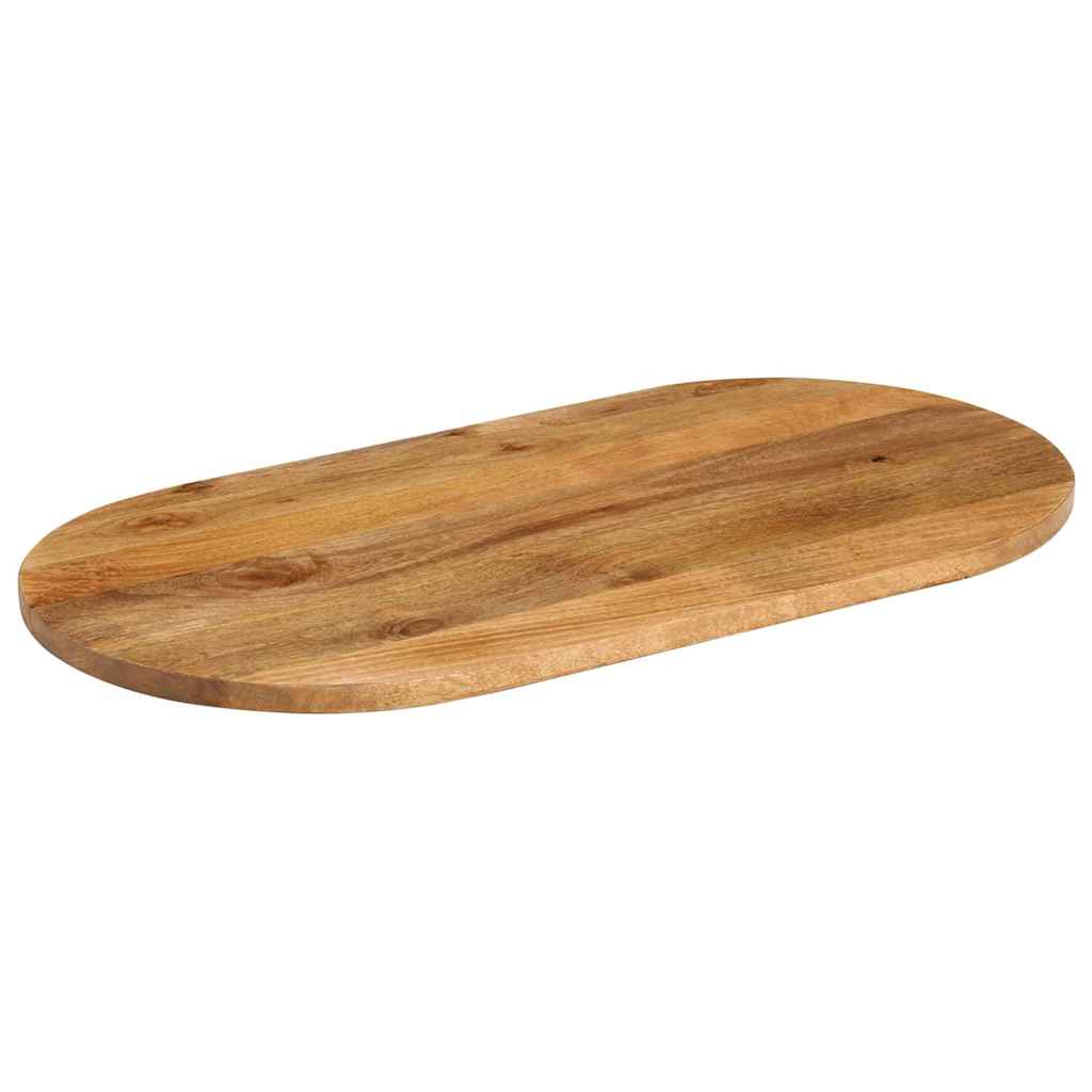 Maison Exclusive - Tischplatte 120x60x3,8 Cm Oval Massivholz Mang