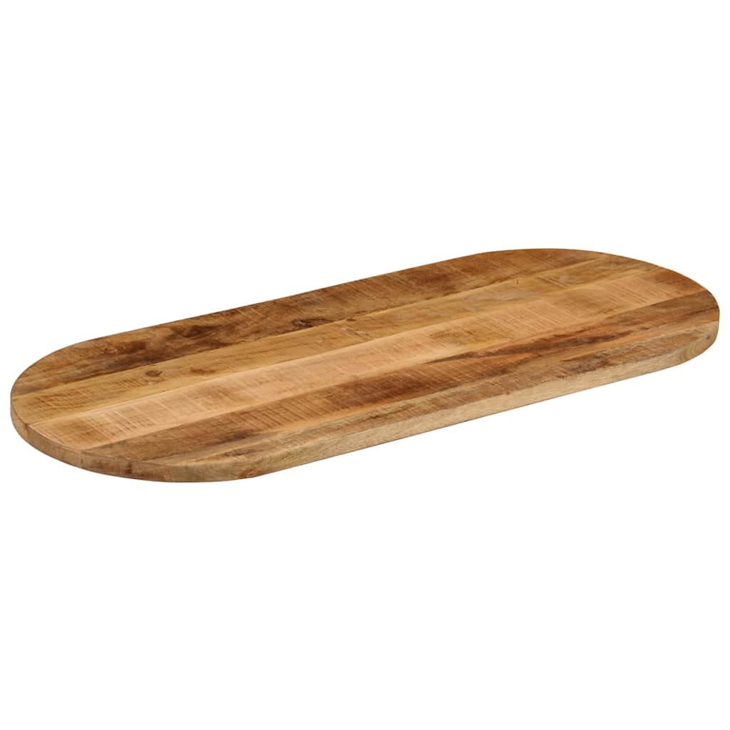 Maison Exclusive - Tischplatte 80x40x2,5 Cm Oval Raues Massives M