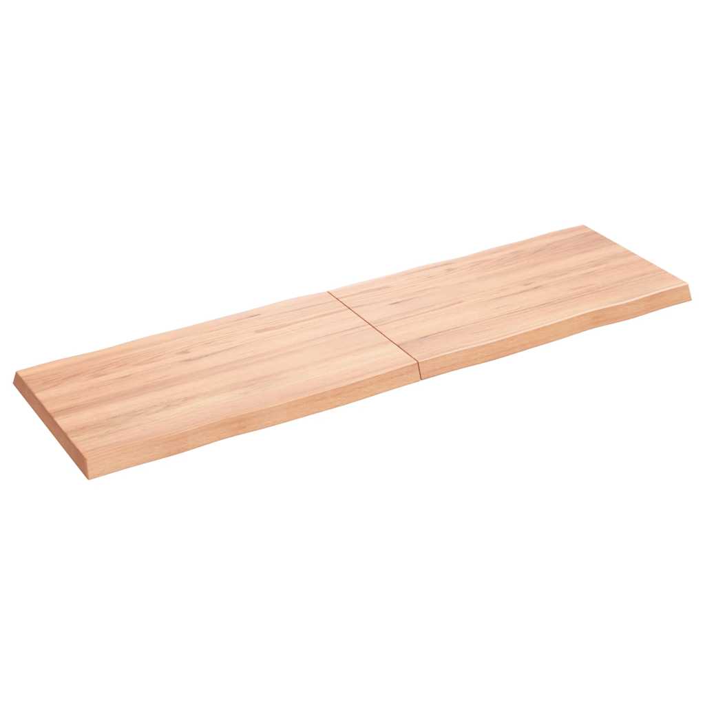 Maison Exclusive - Tischplatte 140x40x(2-4) Cm Massivholz Behande