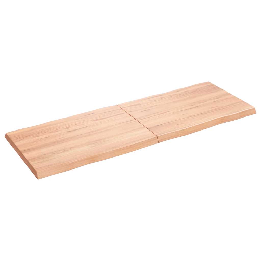 Maison Exclusive - Tischplatte 140x50x(2-4) Cm Massivholz Behande