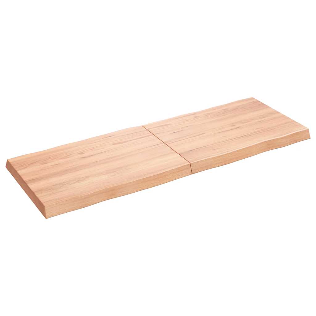 Maison Exclusive - Tischplatte 140x50x(2-6) Cm Massivholz Behande