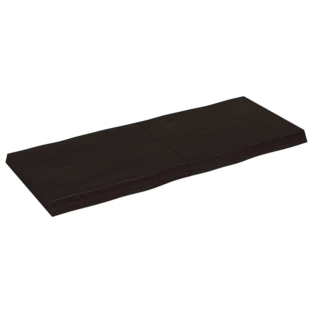 Maison Exclusive - Tischplatte 120x50x(2-6) Cm Massivholz Behande