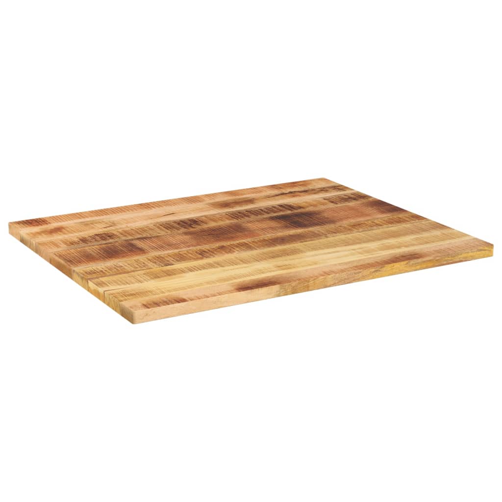 Maison Exclusive - Tischplatte 90x80x2,5 Cm Rechteckig Raues Mass