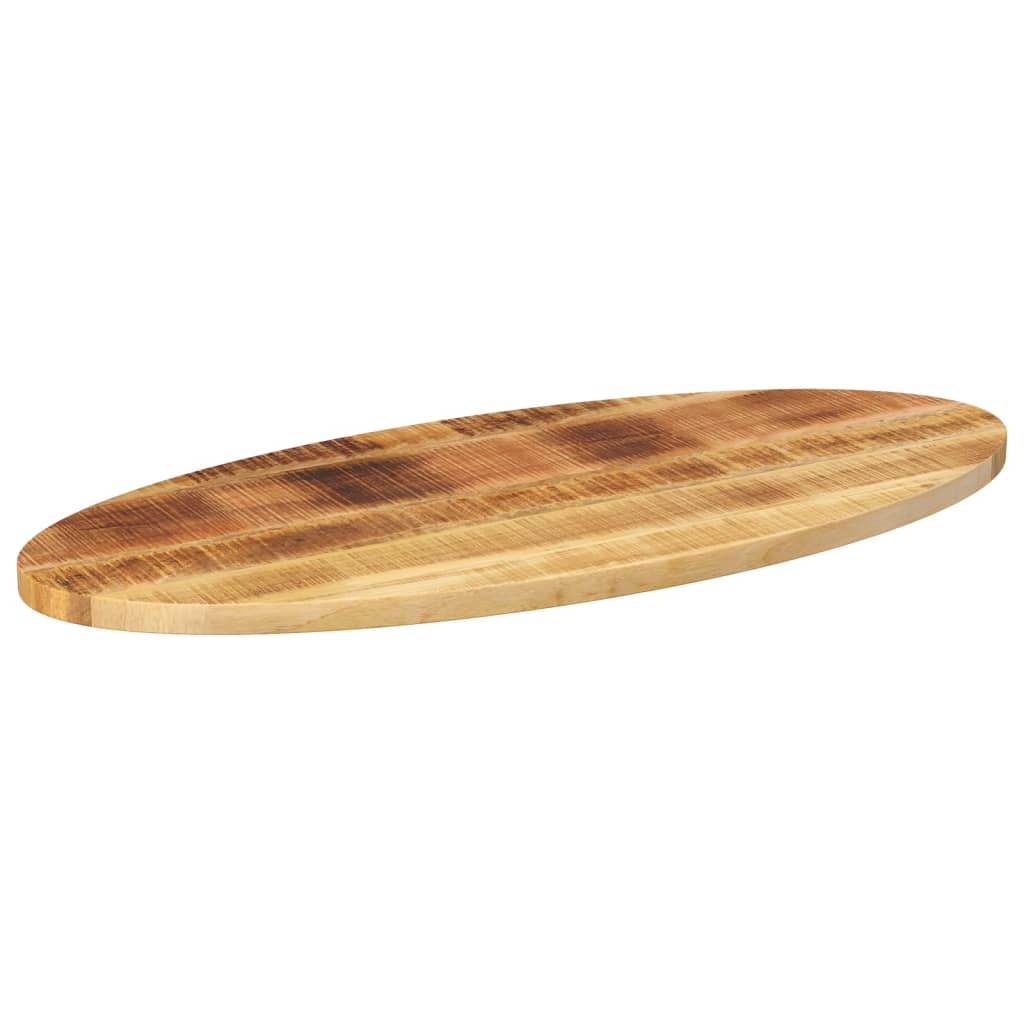 Maison Exclusive - Tischplatte 140x50x3,8 Cm Oval Massivholz Mang