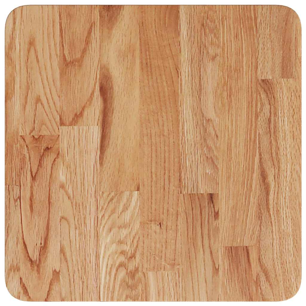Maison Exclusive - Tischplatte Quadratisch Hellbraun 40x40x2,5cm