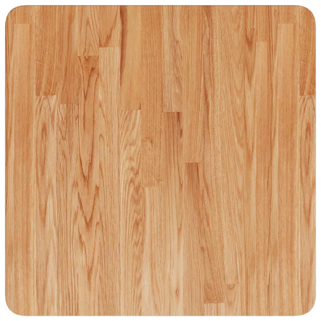 Maison Exclusive - Tischplatte Quadratisch Hellbraun 50x50x2,5cm