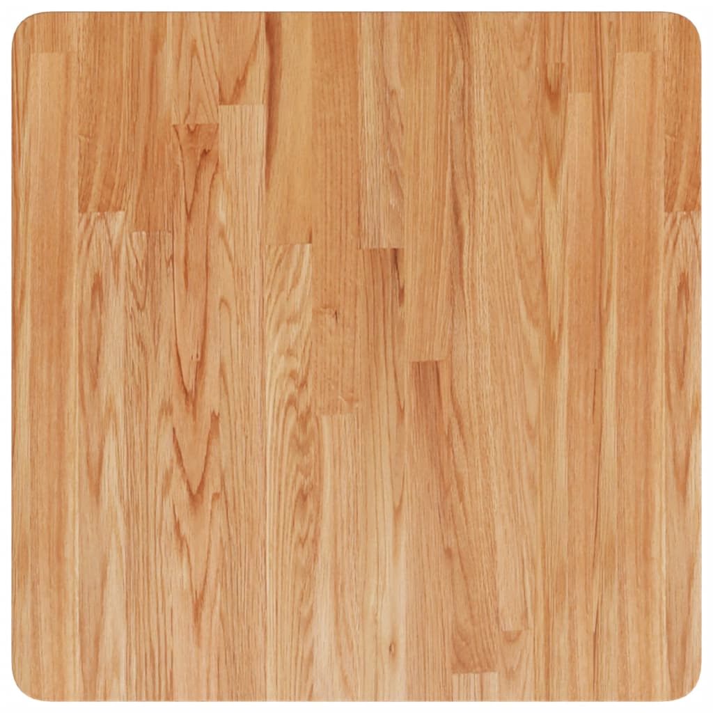 Maison Exclusive - Tischplatte Quadratisch Hellbraun 60x60x1,5cm