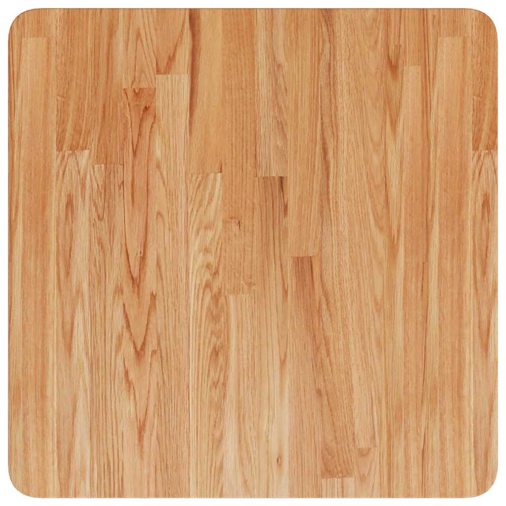 Maison Exclusive - Tischplatte Quadratisch Hellbraun 50x50x4cm Be