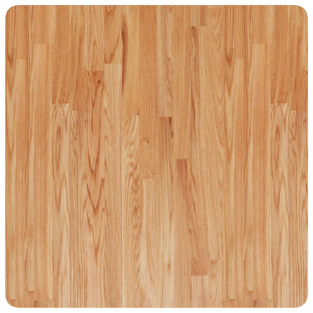 Maison Exclusive - Tischplatte Quadratisch Hellbraun 70x70x2,5cm