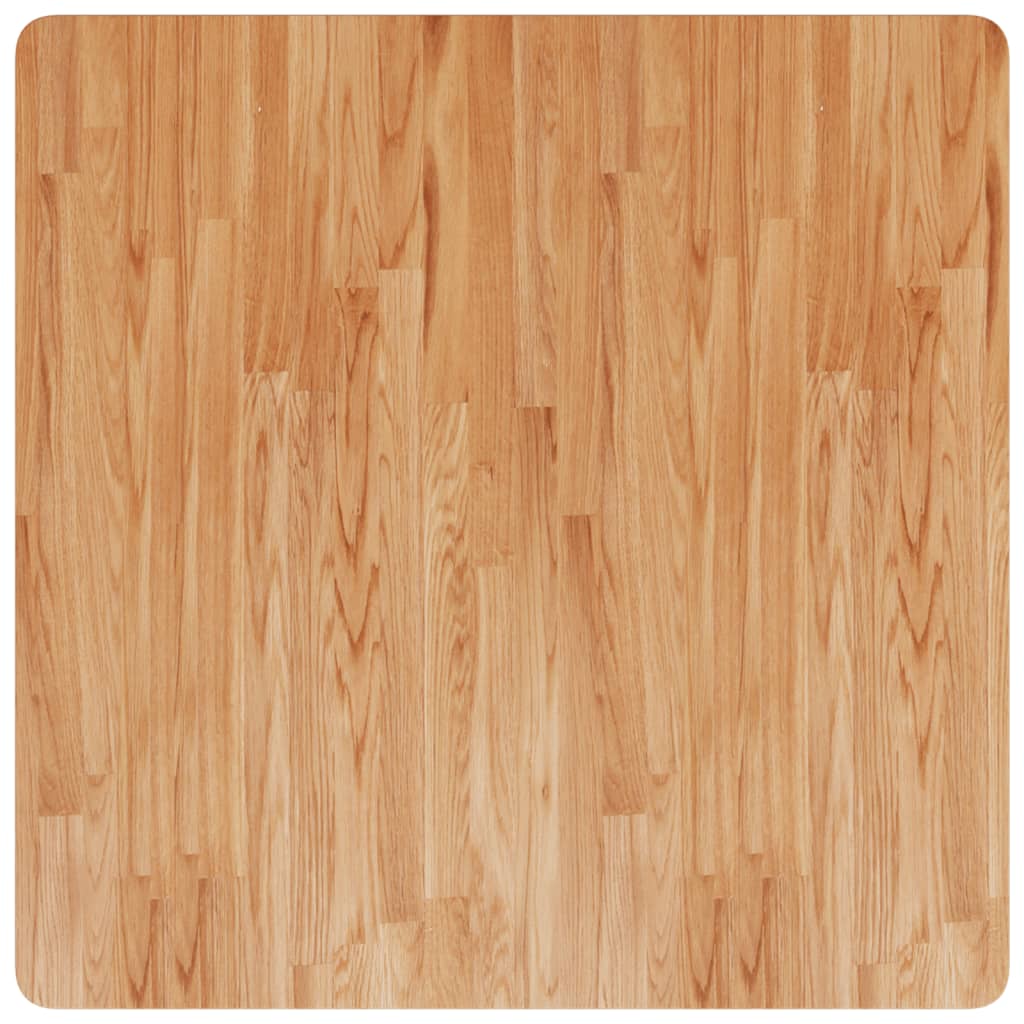 Maison Exclusive - Tischplatte Quadratisch Hellbraun 80x80x4cm Be