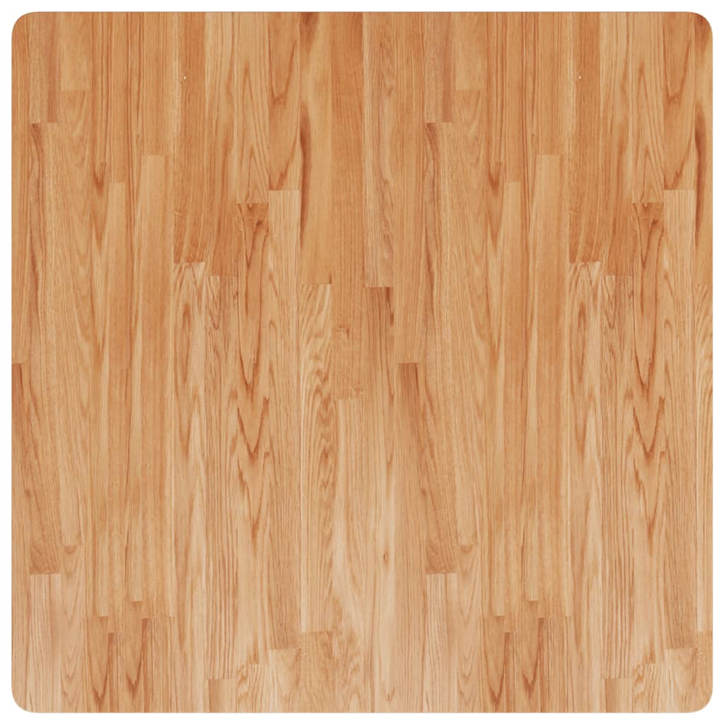 Maison Exclusive - Tischplatte Quadratisch Hellbraun 90x90x2,5cm