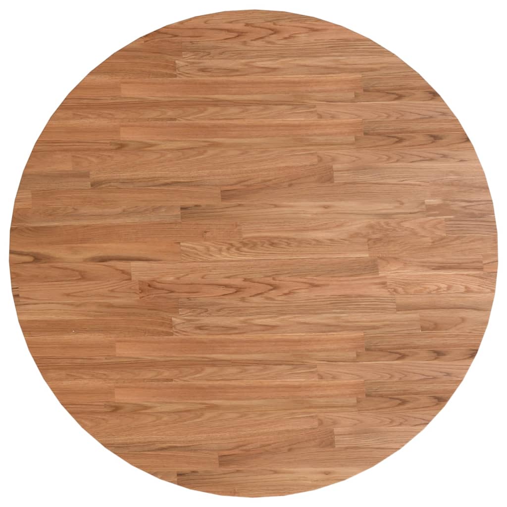 Maison Exclusive - Runde Tischplatte Hellbraun Ø70x1,5 Cm Behande