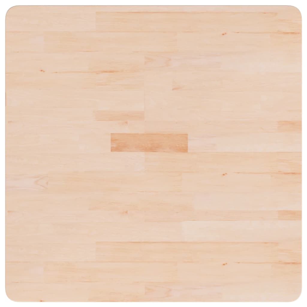 Maison Exclusive - Tischplatte Quadratisch 70x70x4 Cm Eichenholz