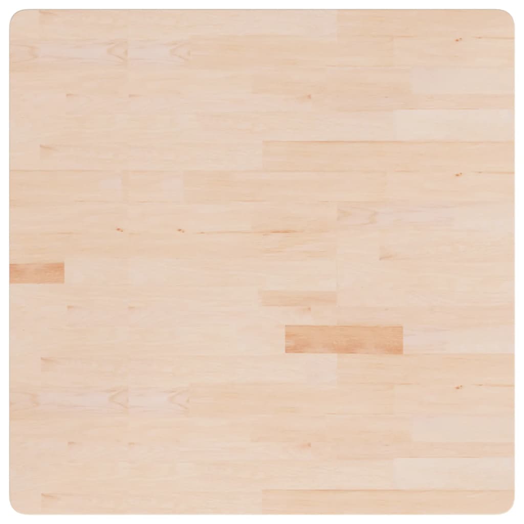 Maison Exclusive - Tischplatte Quadratisch 90x90x4 Cm Eichenholz