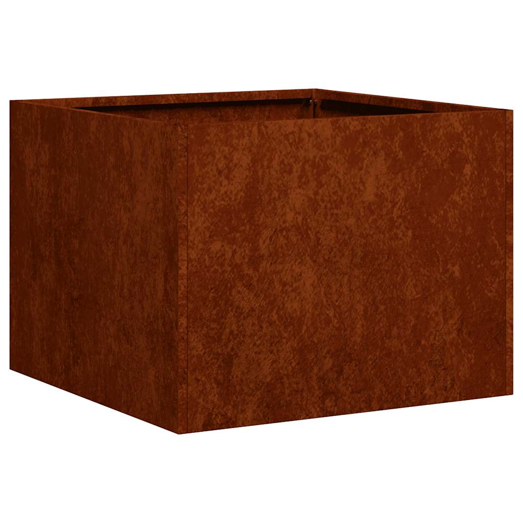 Maison Exclusive - Pflanzkübel Rostig 40x40x30 Cm Wetterfester St