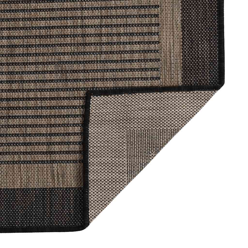 Maison Exclusive - Outdoor-teppich Flachgewebe 140x200 Cm Dunkelb