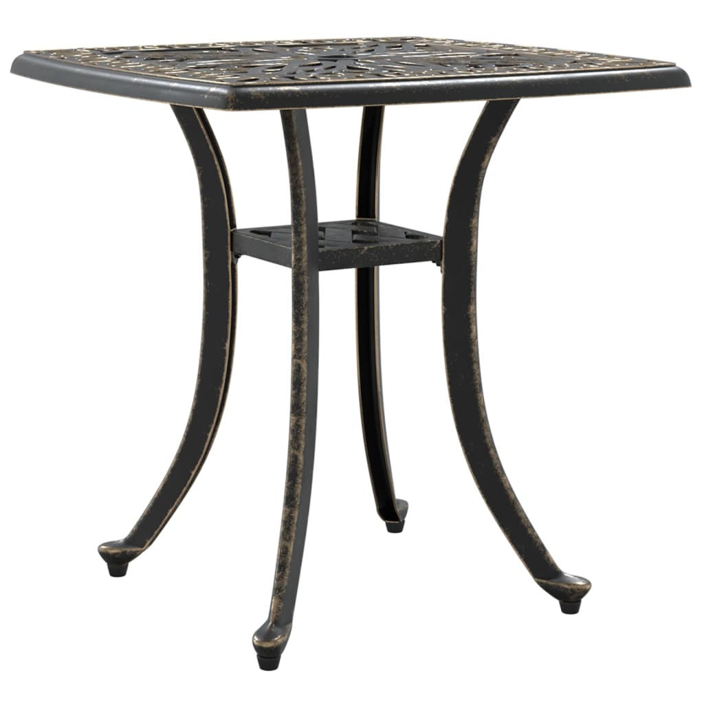 Maison Exclusive - Gartentisch Bronzen 53x53x53 Cm Aluminiumguss