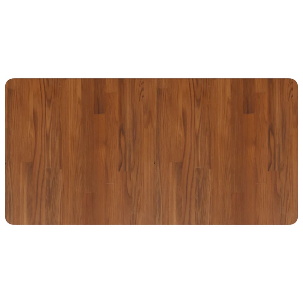 Maison Exclusive - Waschtischplatte Dunkelbraun 100x50x1,5 Cm Mas