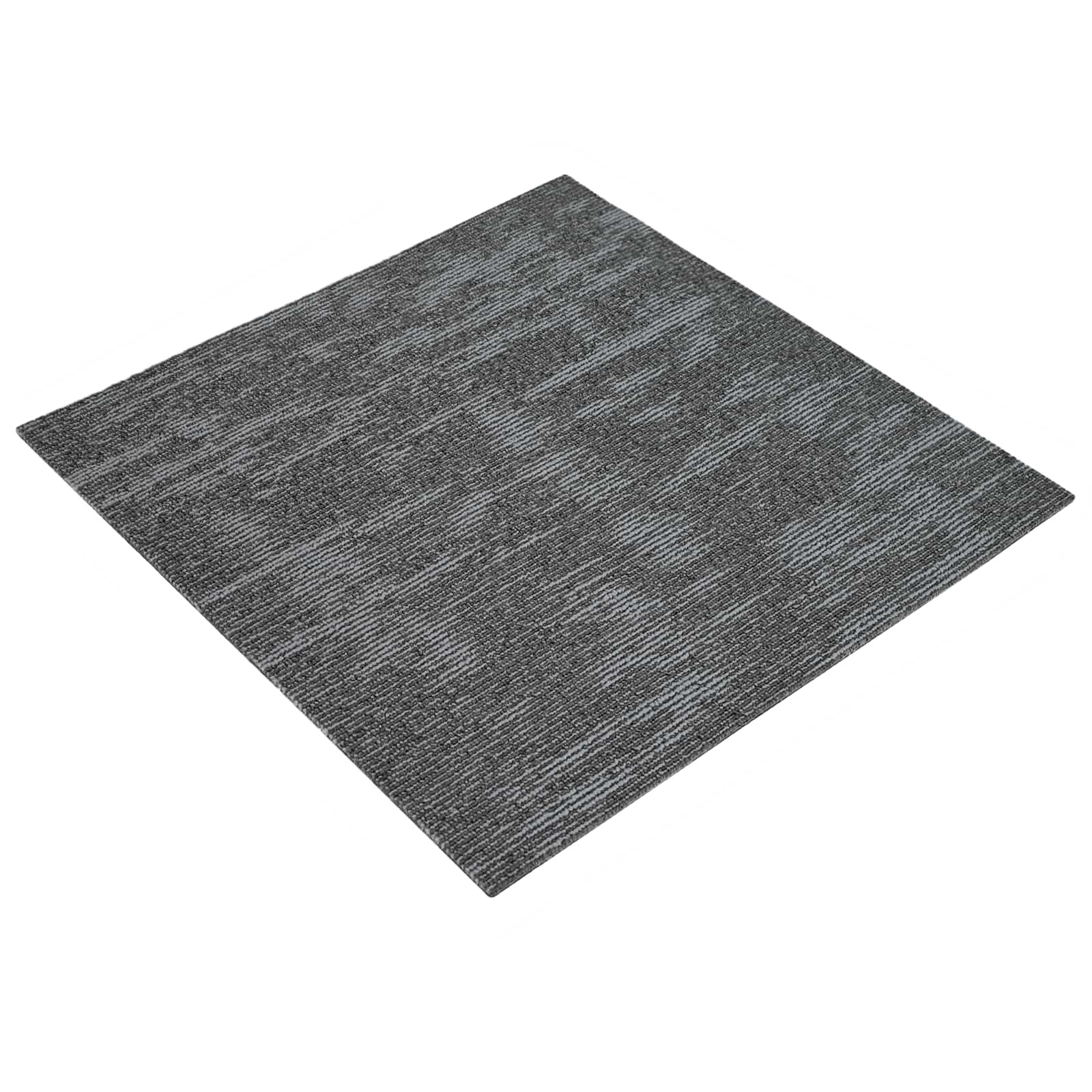 Maison Exclusive - Teppichfliese Dunkelgrau 50 X 50 Cm 36 Stk. Pp