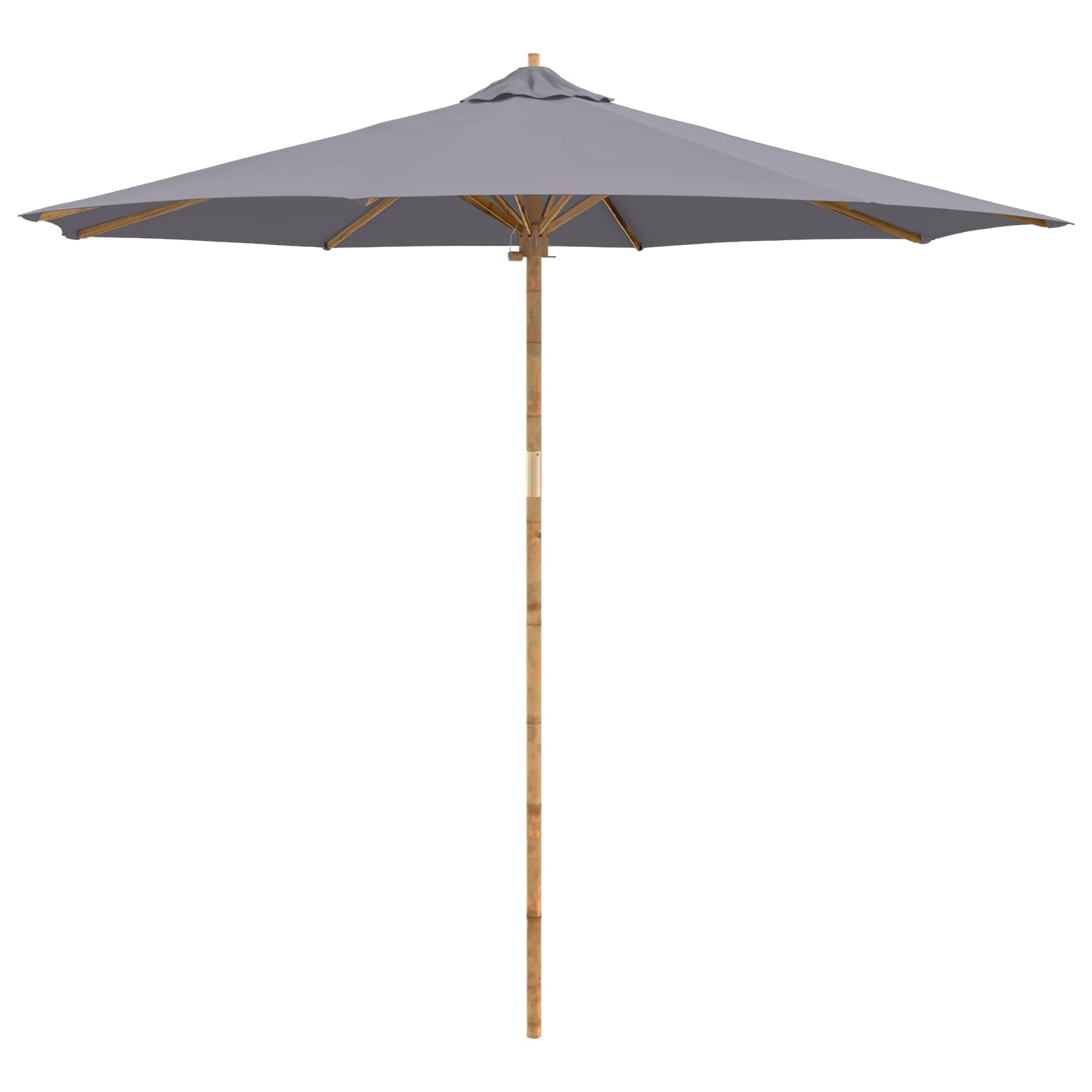 Maison Exclusive - Gartensonnenschirm Ø 270 X 260 Cm Bambus Rund
