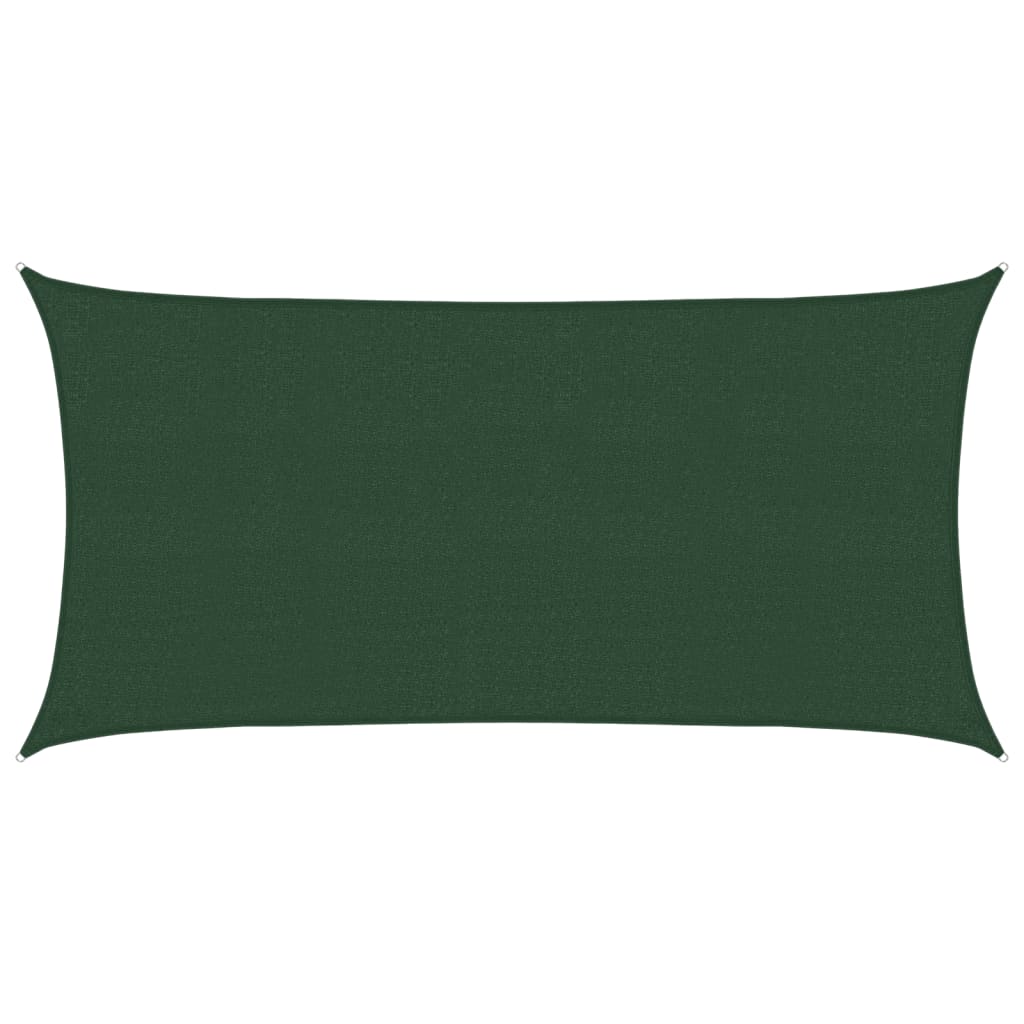 Maison Exclusive - Sonnensegel 160 G/m² Dunkelgrün 2x3,5 M Hdpe