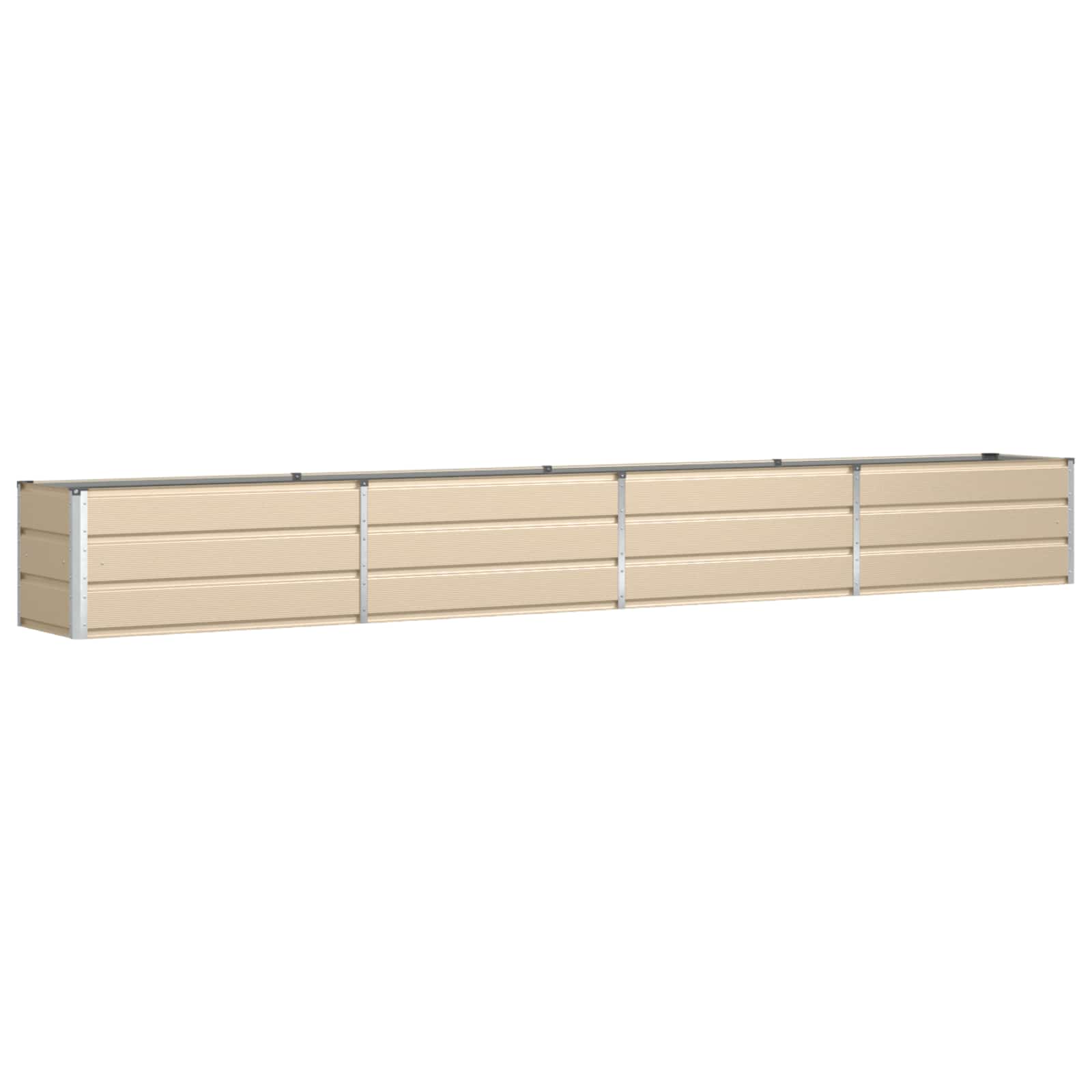 Maison Exclusive - Pflanzkübel Elfenbein 385 X 50 X 45 Cm Verzink
