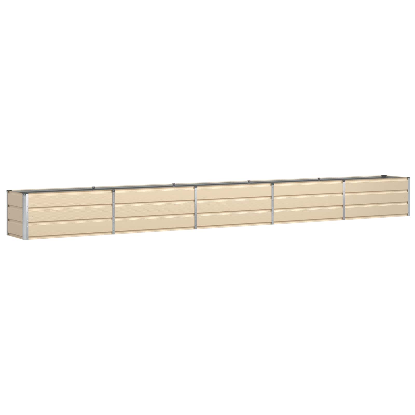 Maison Exclusive - Pflanzkübel Elfenbein 480 X 50 X 45 Cm Verzink