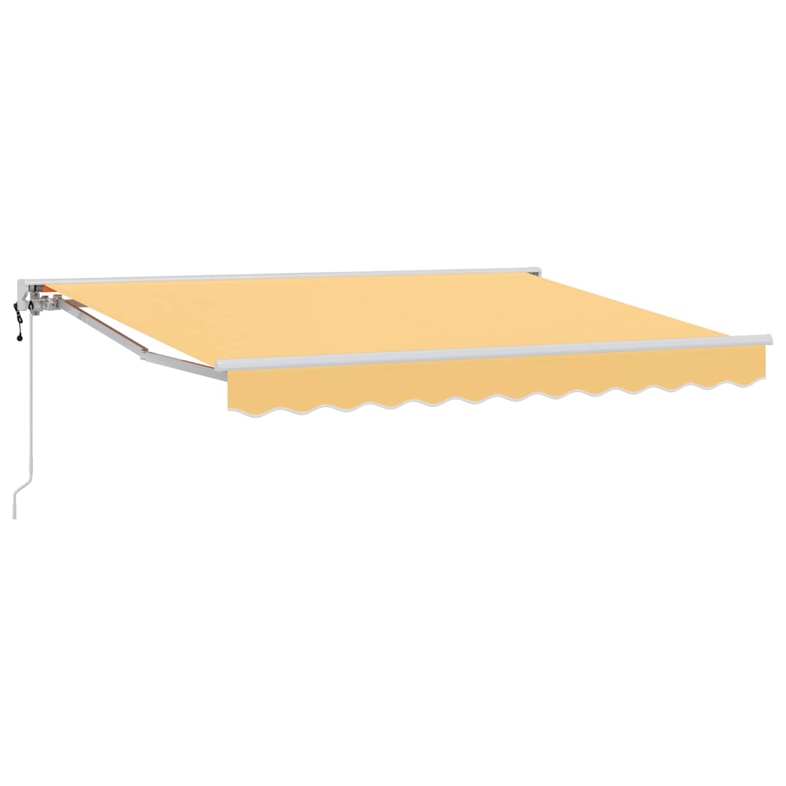 Maison Exclusive - Einziehbare Markise Sand 2,5 X 2 M Polyester U