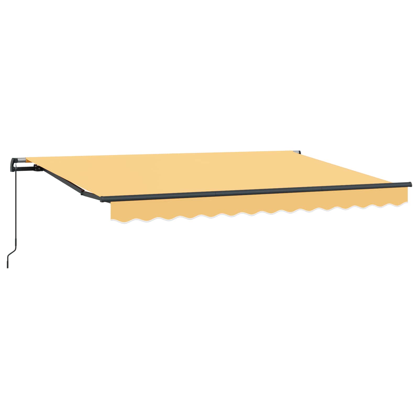 Maison Exclusive - Ausziehbare Markise Sand 2,5 X 2 M Stoff