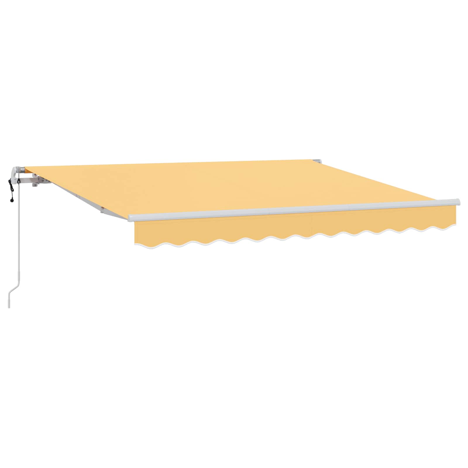 Maison Exclusive - Ausziehbare Markise Sand 400 X 350 Cm Stoff Un