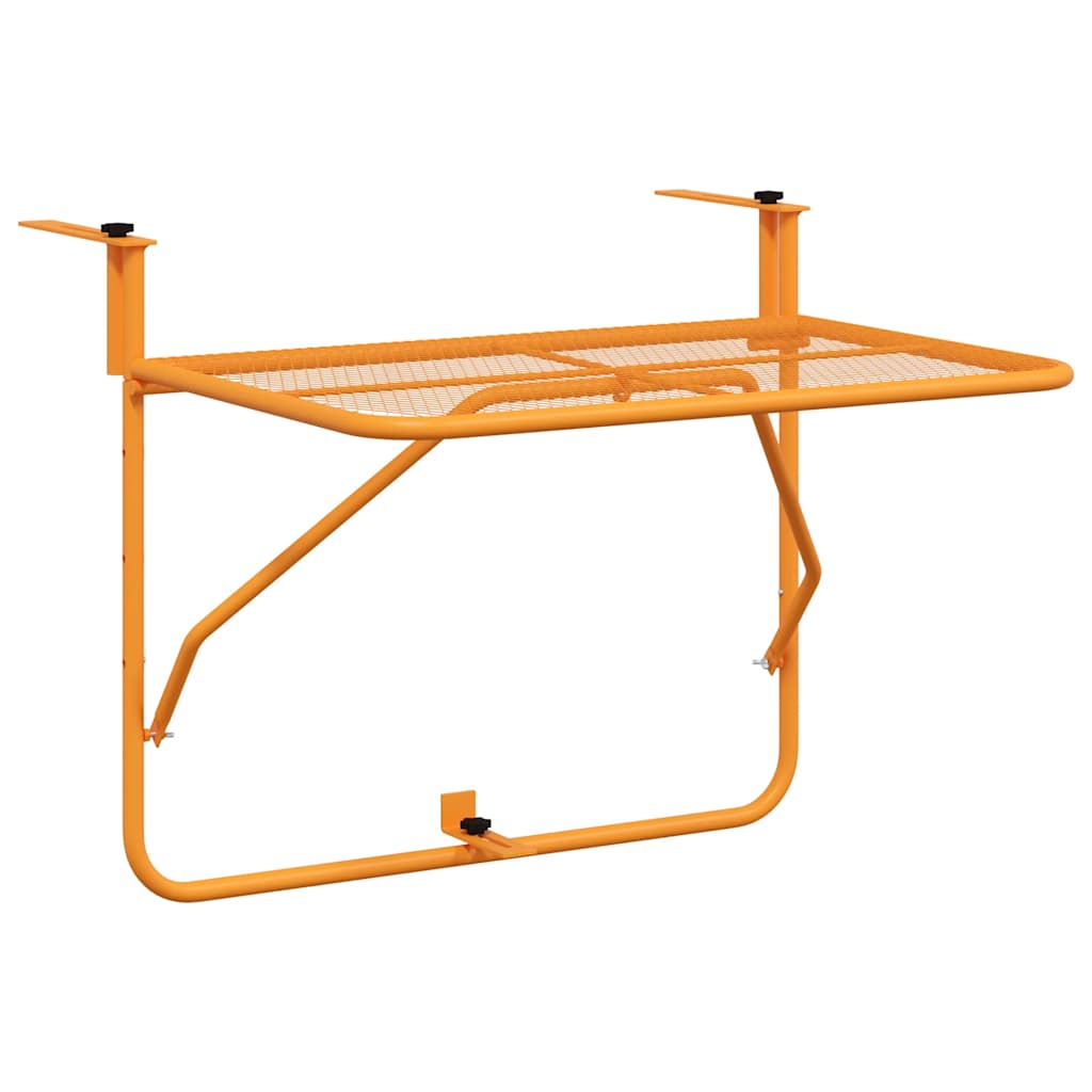 Maison Exclusive - Balkontisch Gelb 60x40 Cm Stahl
