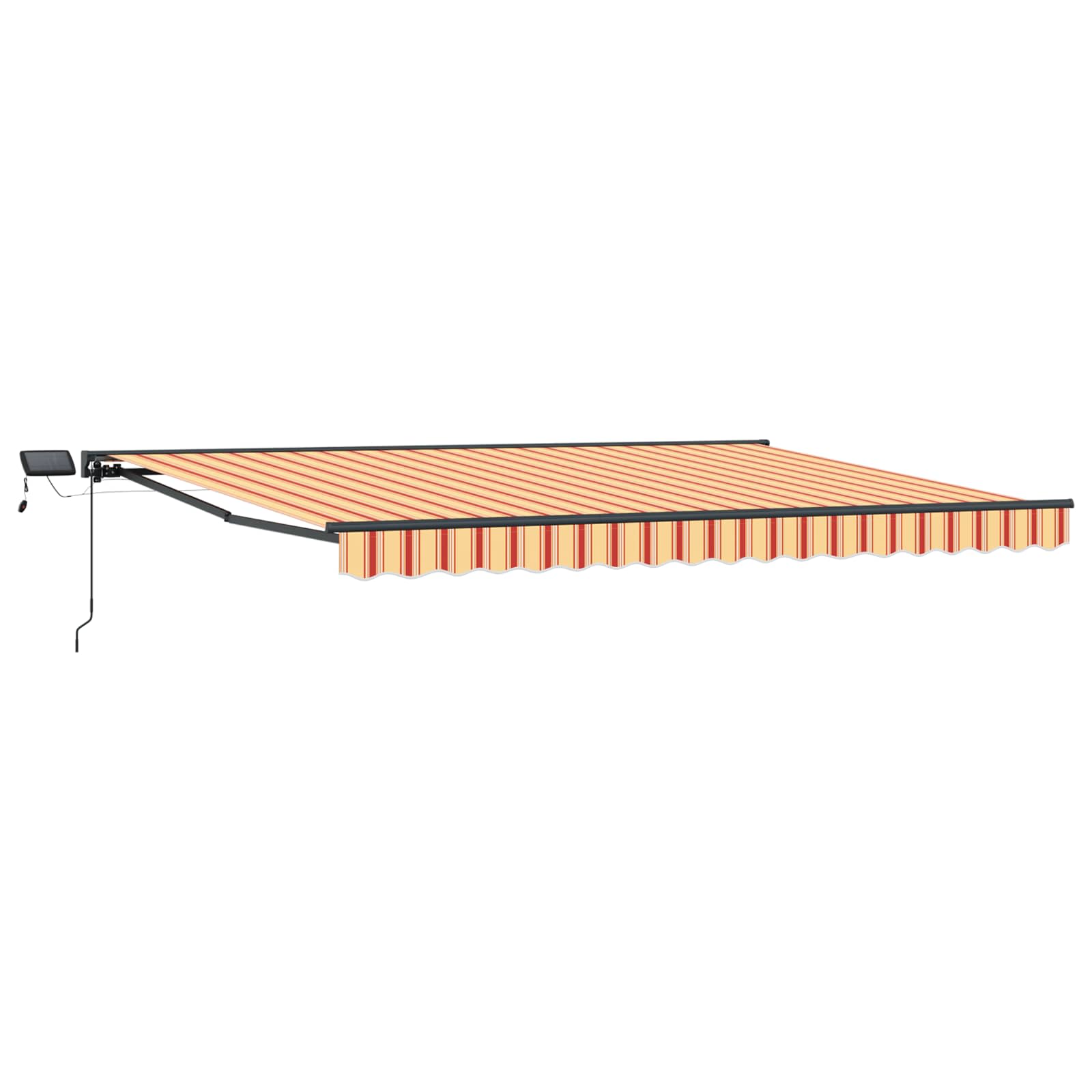 Maison Exclusive - Manueller Markisenrahmen Mit Leds 4 X 2 M